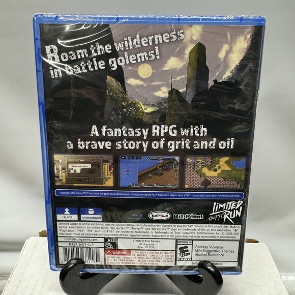 Armed Emeth Limited Run Games #471 PS4 Sony Playstation 4 Kemco Exclusive Sealed - Picture 2 of 8